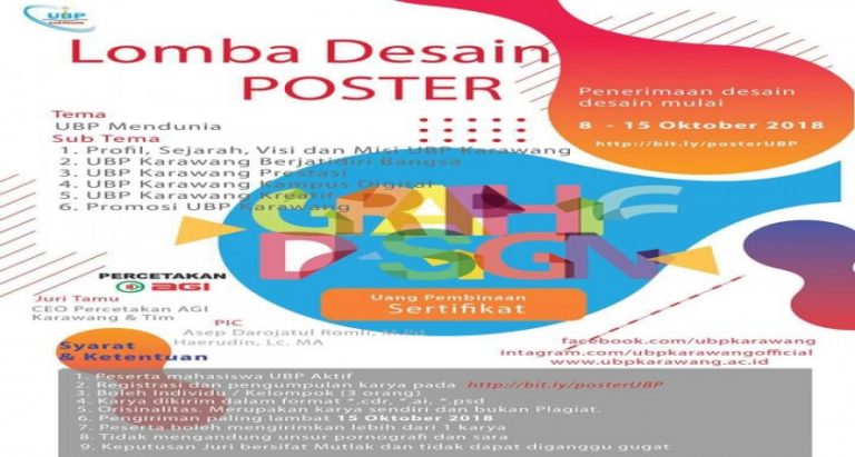 LOMBA DESAIN POSTER UBP KARAWANG