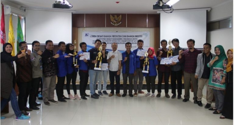 Lomba Debat Bahasa Indonesia Dan Bahasa Inggris Tingkat UBP Karawang
