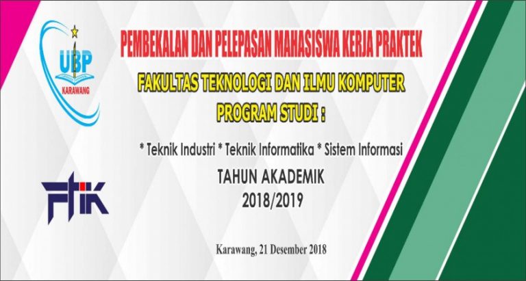 Pembekalan dan Pelepasan Mahasiswa Kerja Praktek